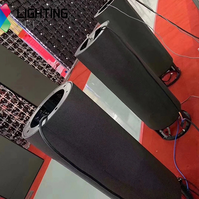 P2 Panel de videos LED flexible P2 Panel de pared curva Curvado Módulo LED Módulo LED PANELES DE PANTALLA DE PANTALLA