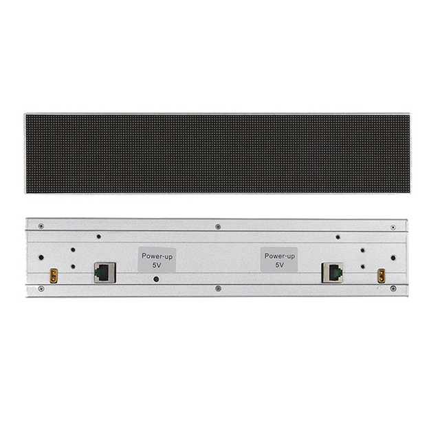 Pantalla LED de estantería GOB P1.875 UHD LED Pantalla publicitaria Tablero de video Pantalla de etiqueta de tira para el supermercado