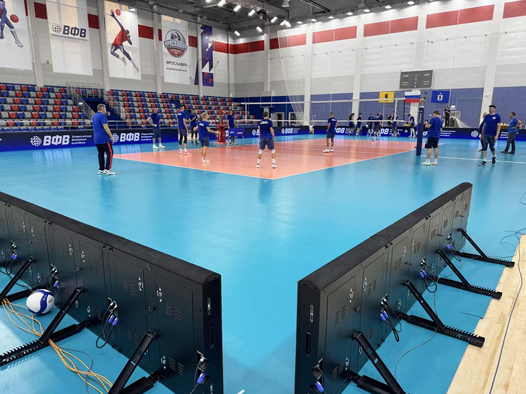 Pantalla LED perimetral para estadio deportivo