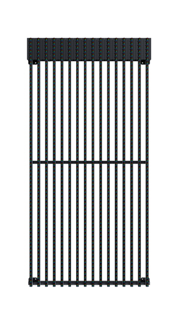 Pantalla publicitaria al aire libre Pantalla LED LED transparente transparente LED fijo