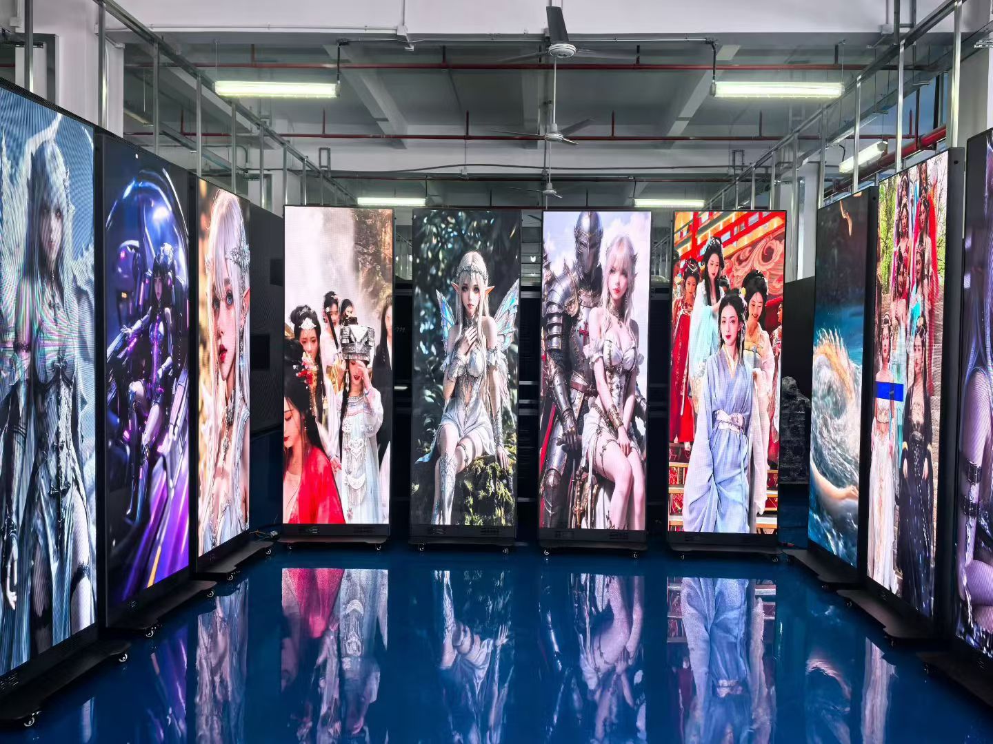 Pantalla de póster LED