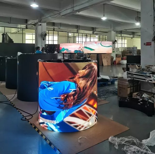 pantalla LED de tono fino